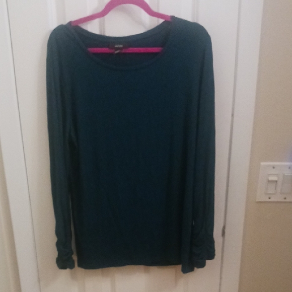 Alfani Women's Teal Long Sleeve Sweatshirt - Picture 1 of 8